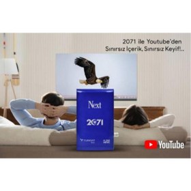 Resim Next 2071 Çanaklı ve Çanaksız Full Hd Uydu Alıcısı IPtv Destekli 