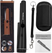 Resim Hombey El Tipi Metal Dedektörü - 360 Derece Yüksek Hassasiyetli, Taşınabilir, Siyah Pil Hariç 