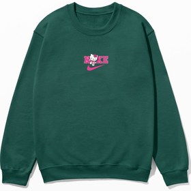 Resim Kitty Nike - Sweatshirt - Yeşil / XL 