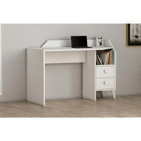 Resim Derya Dekor Yıldız Çalışma Masası Beyaz 