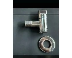 Resim Mini Pirinç Krom Ev Çamaşır Bulaşık Makinesi Musluğu 