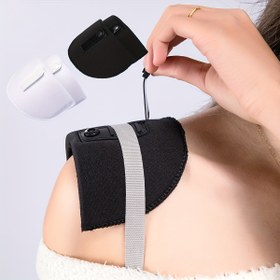 Resim Kadın Giysileri için Tek El Tokalı Kaymaz Tasarımlı Nefes Alabilir ve Rahat 0.6 İnç Kalınlığında Omuz Pedleri - 3 Çift 