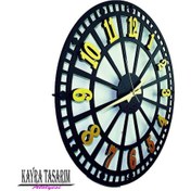 Resim KAYRA TASARIM ATÖLYESİ AHŞAP RUSTİK LATİN GOLD(70X70cm) Diğer 