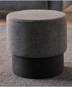 Resim Favora Patara Puf - Antrasit Antrasit 