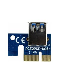 Resim Mini Pcı-E Usb Molex Yükseltici Kart Bitcoin-Mining-Crypto 