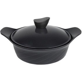 Resim Anthony 24Cm x 10Cm Alüminyum Siyah Tencere 