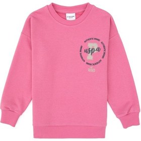 Resim U.S. Polo Assn. Kız Çocuk Menekşe Eşofman Takımı 50318958-VR037 