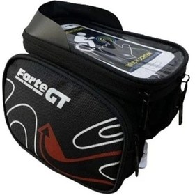 Resim Xbyc 842 Bisiklet Kadro Üstü Çanta Siyah Kırmızı Çok Renkli 