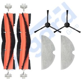 Resim Xiaomi 1c,2c,mop 2 Uyumlu 2 Ana Fırça 2 Yan Fırça 2 Mop Pkt-iasgf0000080 