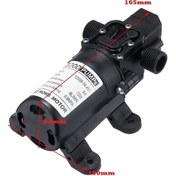 Resim Ebitda 12v 72w Spiral Su Pompası - 6l/dk 130psi Tekne İçin, Süper Dayanıklı Model 