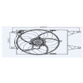 Resim KALE 13501003 FAN MOTORU LINEA 1.4 AC DAVLUMBAZLI 