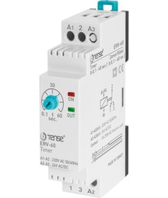 Resim Tense Erv-60 Otomat Tipli Zaman Rölesi 0.1Sn-60Sn 