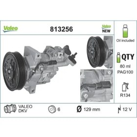 Resim Valeo KLIMA KOMPRESORU LOGAN SANDERO LODGY DUSTER FLUENCE 1,5 DCI K9K 08 