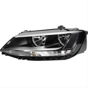 Resim Genel Markalar HELLA 1EL010395-011-SOL ÖN FAR (SİYAH) VW JETTA 2011 MK6 5C7941005A 