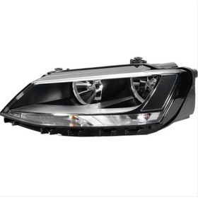 Resim Genel Markalar HELLA 1EL010395-011-SOL ÖN FAR (SİYAH) VW JETTA 2011 MK6 5C7941005A 