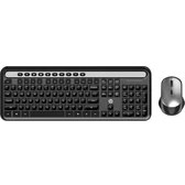 Resim Hp CS500 Siyah Kablosuz Q Slim Klavye + Mouse Set 