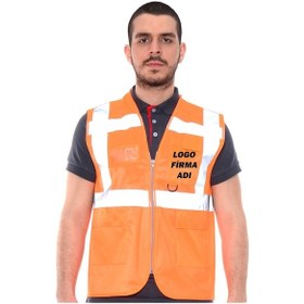 Resim Baskılı Mühendis Yeleği 