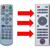 Resim Viewsonic PA305W / PA500 / PA503W / PG700 / PS500 / PS501 / VS16907 Projeksiyon Kumandası 