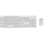 Resim Logitech Mk295 Q Tr Beyaz Kablosuz Klavye Mouse Set Optik 