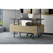 Resim Lagomood Ironi Çalışma Masası Antrasit Meşe 