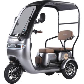 Resim Arora Rüzgar PRO 3 Tekerlekli 5 Akülü Elektrikli Motosiklet - Gri 