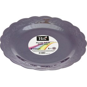 Resim Kut Fly Propack Kristal Tabak Mor 6'lı 23 cm 4 Adet 