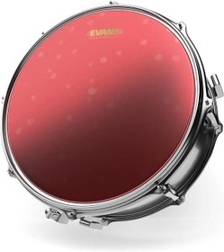 Resim Evans B13HR Hydraulic Red 13 İnç Yağlı Trampet Derisi - Kırmızı (Profesyonel) | Şeffaf Kırmızı Görünüm, Yağlı Yapı ile Minimum Çınlama ve Kolay Akort Edilebilirlik 