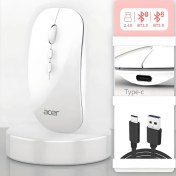 Resim Acer OMR050 Siyah Kablosuz Sessiz Tuşlu Mouse 1000-1200-1600 Dpı 