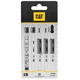 Resim Cat DA06002 5 Parça Profesyonel Ahşap Hızlı Kaba Kesim Dekupaj Testere Bıçağı Ucu 