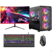Resim Dragos DRx6920 i7 10700F 16GB 512GB NVMe 12GB RTX3060 23.6 165Hz Curved Oyuncu Masaüstü Bilgisayarı 