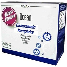 Resim Orzax Ocean Glukozamin Kompleks 60 Tablet 2 Kutu 