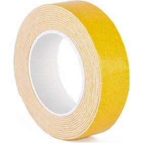 Resim Çift Taraflı Köpük Bant 18 mm x 10 metre 