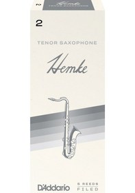 Resim D'addario Rhkp5tsx200 Frederick Hemke Tenor Saksafon Kamışı No: 2.0 Profesyonel - 5'li Paket Kısa Vamp, Fransız Kesim Filed Ve Koyu/zengin Tını 