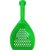 Resim Jumbo Kedi Kumu Küreği 04804 30 Cm Güçlendirilmiş Sert Plastik Elek 