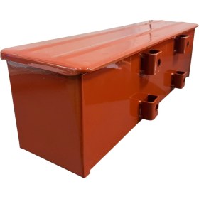 Resim Metal Takım Sandığı Kiremit Rengi (Cıvatalı) 