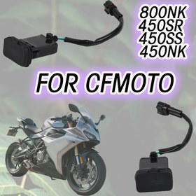 Resim 1x CFMOTO Motosiklet USB Şarj Arayüzü - ABS Plastik Çift USB/Type-C Şarj Cihazı, 800NK 450SR 450SS 450NK için Yıkıcı Olmayan Montaj, OEM Yedek Parça, Bisiklet Şarj İstasyonu, Kaliteli Yapı 