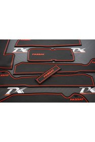 Resim Volkswagen Passat Dk Tuning Volkswagen Vw Passat 2011-2015 Araç Içi Kaymaz Ped Kaplama Seti 