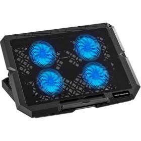 Resim Sones X4 4 Fanlı 7 Hızlı Kontrollü Sessiz Yükseklik Ayarlanabilir Standlı Dizüstü Bilgisayar Soğutma Pedi 