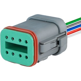 Resim DEUTSCH Dt06-8s Erkek Konnektör 8 Pin Kablolu 