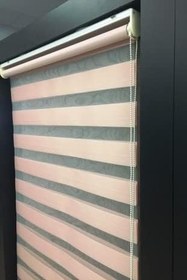 Resim Clariss ZEBRA STOR PERDE,PEMBE, PUDRA, ÇOCUK, GENÇ ODASI - 210 x 200 