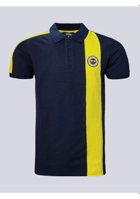Resim Fenerbahçe Lisanslı 25/26 Lacivert Tribün Polo T-shirt Lacivert 