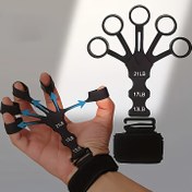 Resim Parmak rehabilitasyonu için tasarlanmış silikon parmak antrenörü ve bilek gerginlik aracı, tüm beş parmağın bükülmesi ve gerilmesi için bir kavrama cihazı özelliği, onu fitness severler için ideal bir hediye haline getiriyor. 