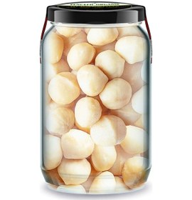 Resim Makademya Fındığı Makedemya Cevizi İçi Bi Kavanoz 660 Cc. Cam Kavanozda Macadamia Nuts Diğer 