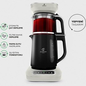 Resim Karaca Robotea Pro 4 in 1 Konuşan Çay Makinesi 