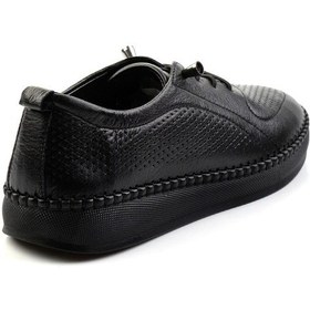Resim Bambi Siyah Leather Kadın Casual Ayakkabı K01523021203 Siyah 