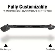 Resim Sunshine022 Transparent Case Ve Turuncu Mavi Tutamaklı 3ü1 Arada Switch 2 Taşıma Oyun Kılıfı 