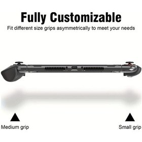 Resim Sunshine022 Transparent Case Ve Turuncu Mavi Tutamaklı 3ü1 Arada Switch 2 Taşıma Oyun Kılıfı 