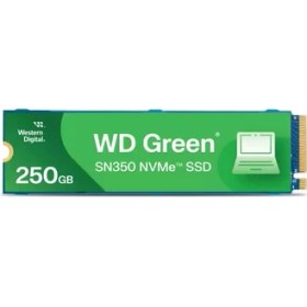 Resim Wd Green SN350 250GB Pcıe GEN3X4 Nvme SSD 2400MB/S-1500MB/S (WDS250G2G0C) SSD 