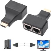 Resim 4845 Hdmi Rj45 Cat5 6 Extender Uzatıcı Uzatma Aparatı 