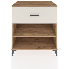 Resim Kronos Şifonyer Tek Raflı Tek Çekmeceli 88x59x96 Çam-aytaşı Atlas Çam 